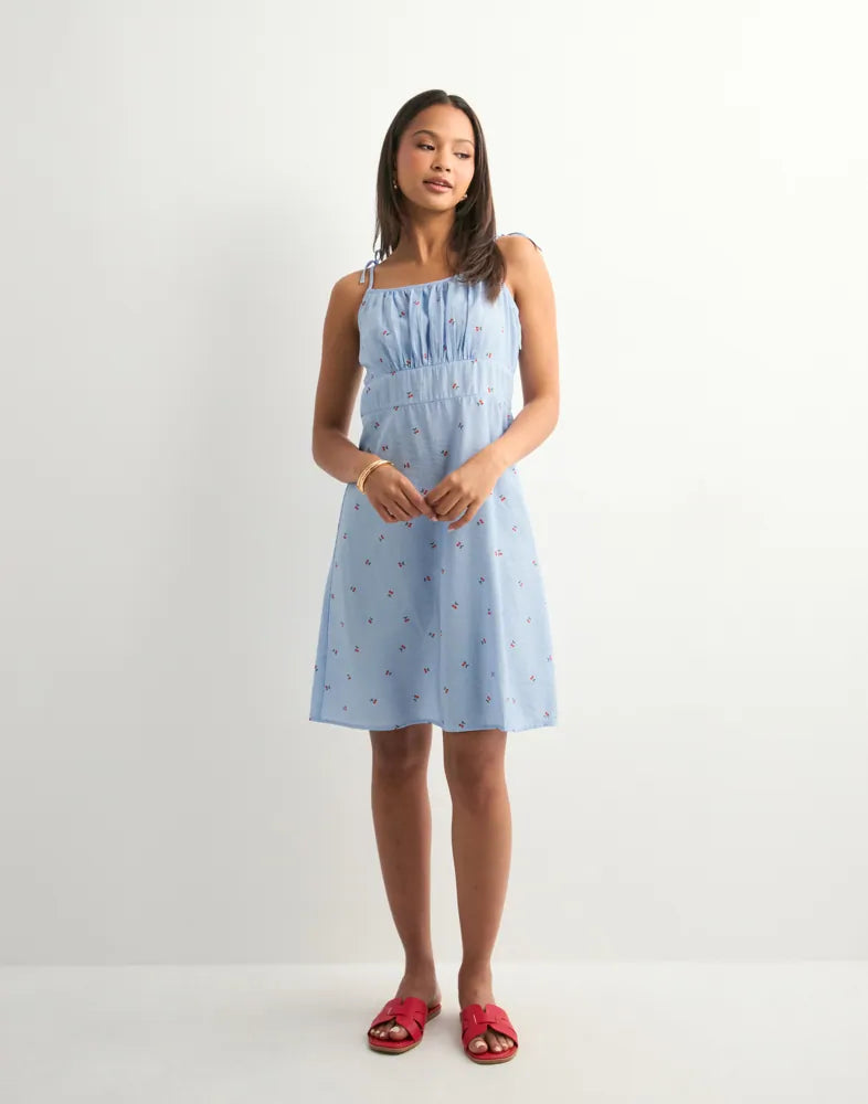 Vero moda - Vmodette sl short dress wvn ga