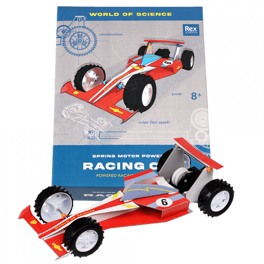 Make Your Own - Spring Motor Powered Racing Car