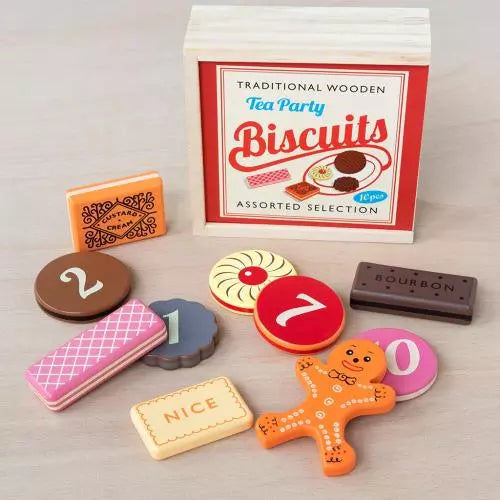 Tea Party Biscuits - Traditional Wooden Toy