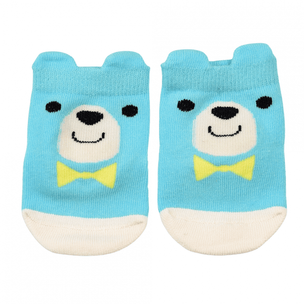 Blue Bear Baby Socks - Set of 1