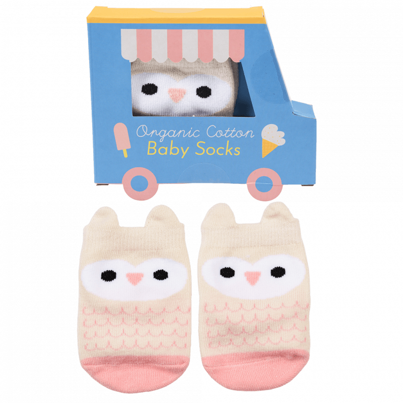 Owl Baby Socks - Set of 1