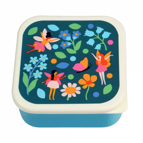 Fairies in the Garden Snack Boxes (Set of 3)