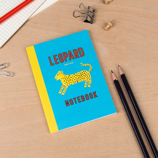 Rex London - A6 notebook - LEOPARD