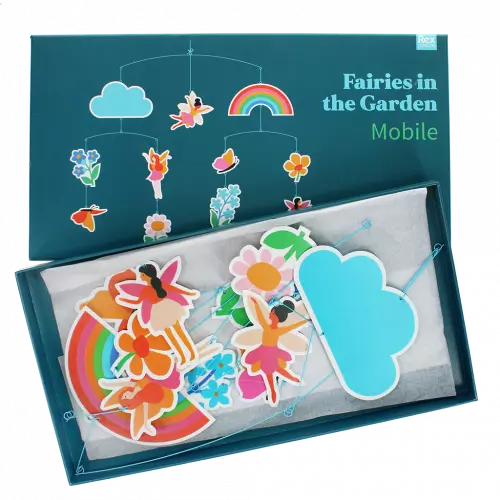 Hanging Mobile - Fairies in the Garden