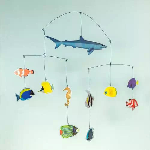 Mobil Box Fish Hanging Mobile - Tropical Fish – Lark London