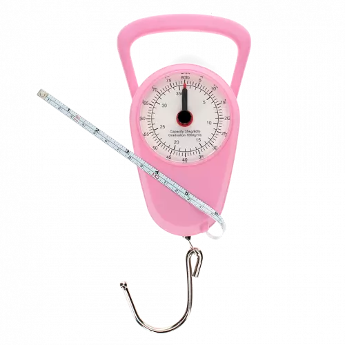 Travel Scale With Tape Measure