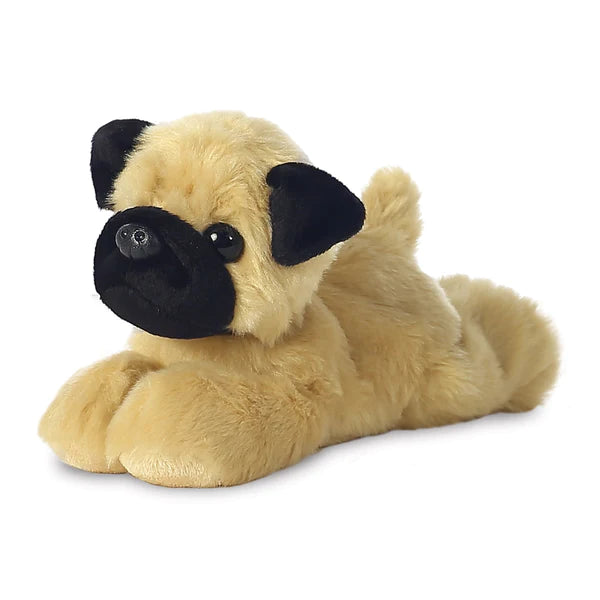 Aurora Mini Flopsies Pug Soft Toy