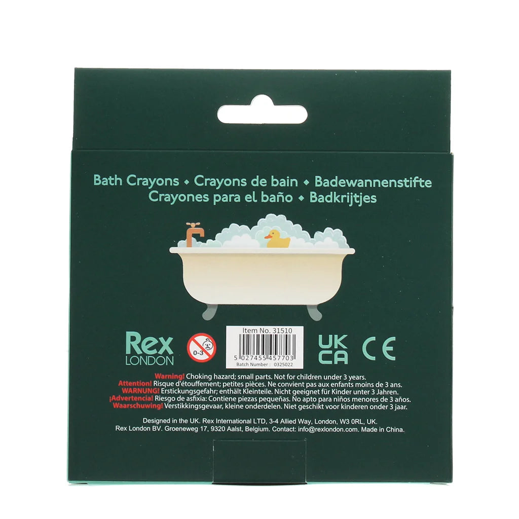 Rex London - Bath crayons (set of 8)