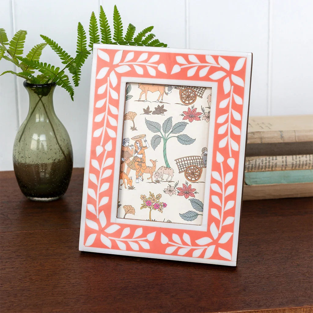 Rex London - Resin Picture Frame (Pink)