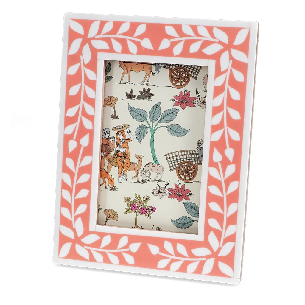 Rex London - Resin Picture Frame (Pink)