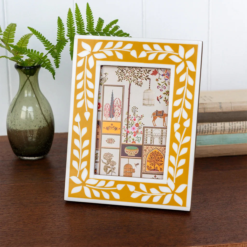 Rex London - Resin Picture Frame (Yellow)
