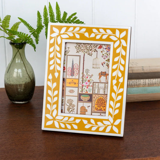 Rex London - Resin Picture Frame (Yellow)