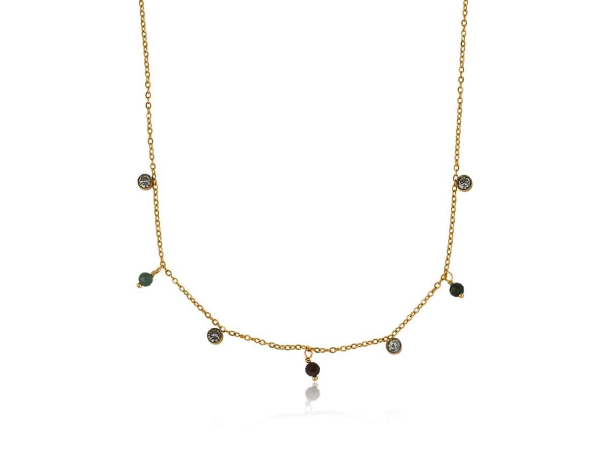 Louise Stainless Steel Delicate Necklace - Big Metal London