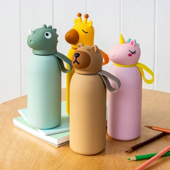 Rex London - Children's Animal Head Drinks Bottle - Dinosaur