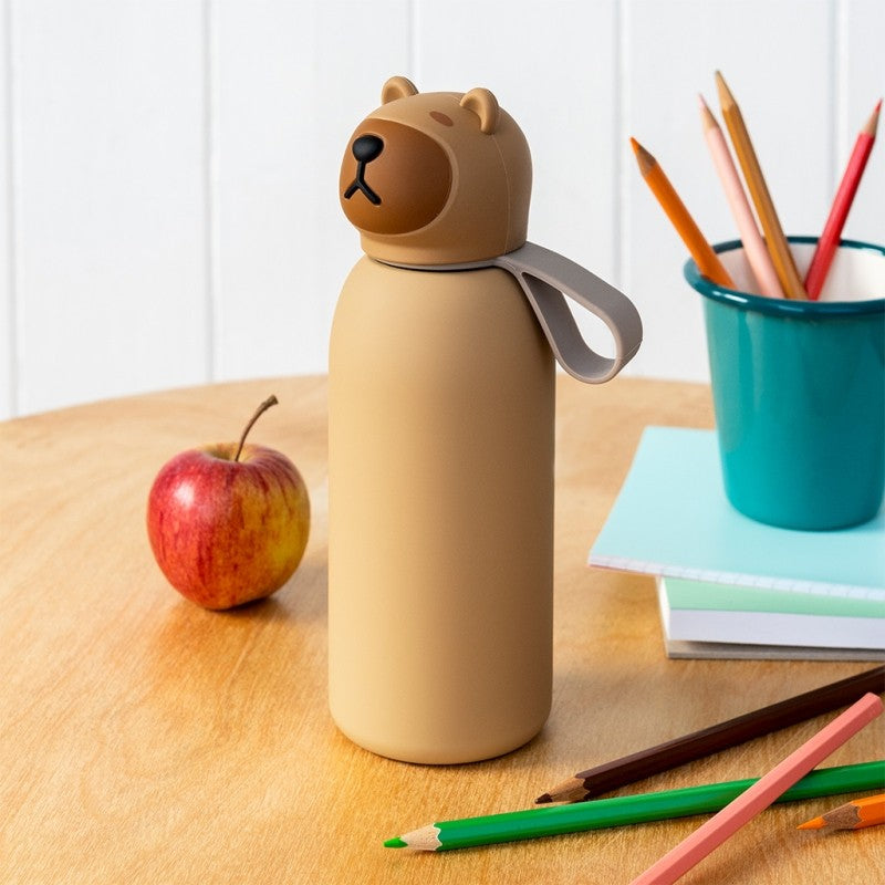Rex London - Children's Animal Head Drinks Bottle - Capybara