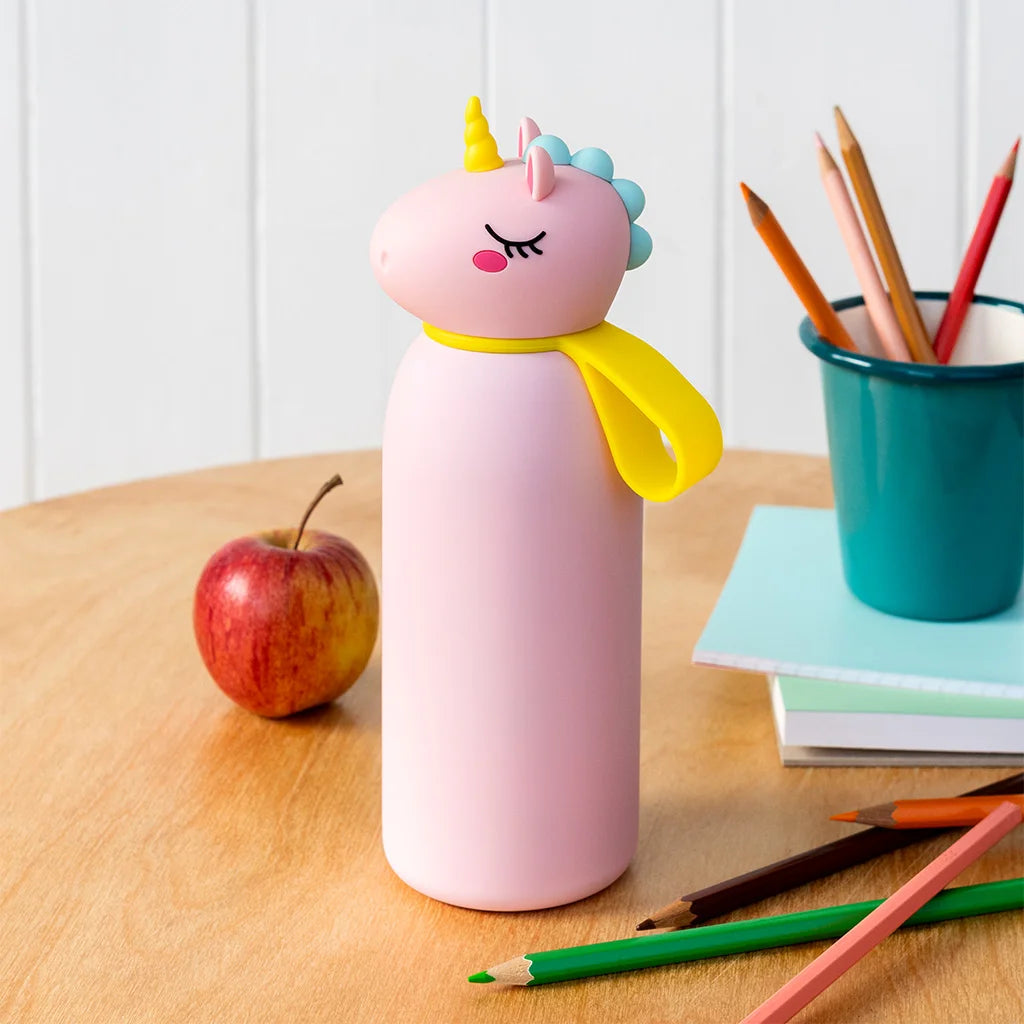 Rex London - Children's Animal Head Drinks Bottle - Unicorn