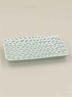 Gisela Graham - Trinket Dish Porcelain Leaves