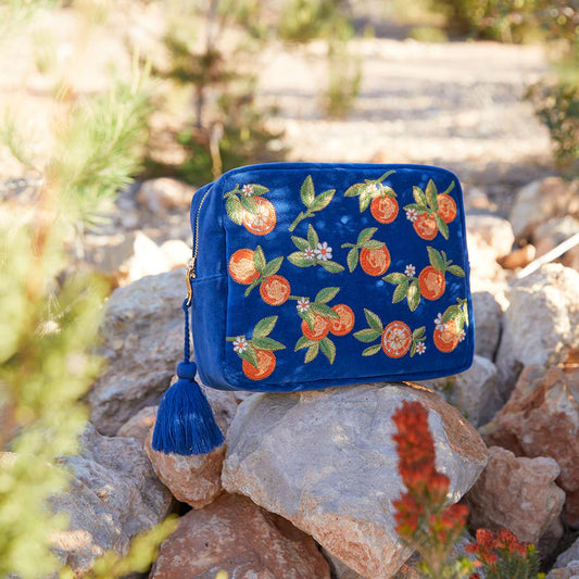 Elizabeth Scarlett - Orange Blossom Wash Bag