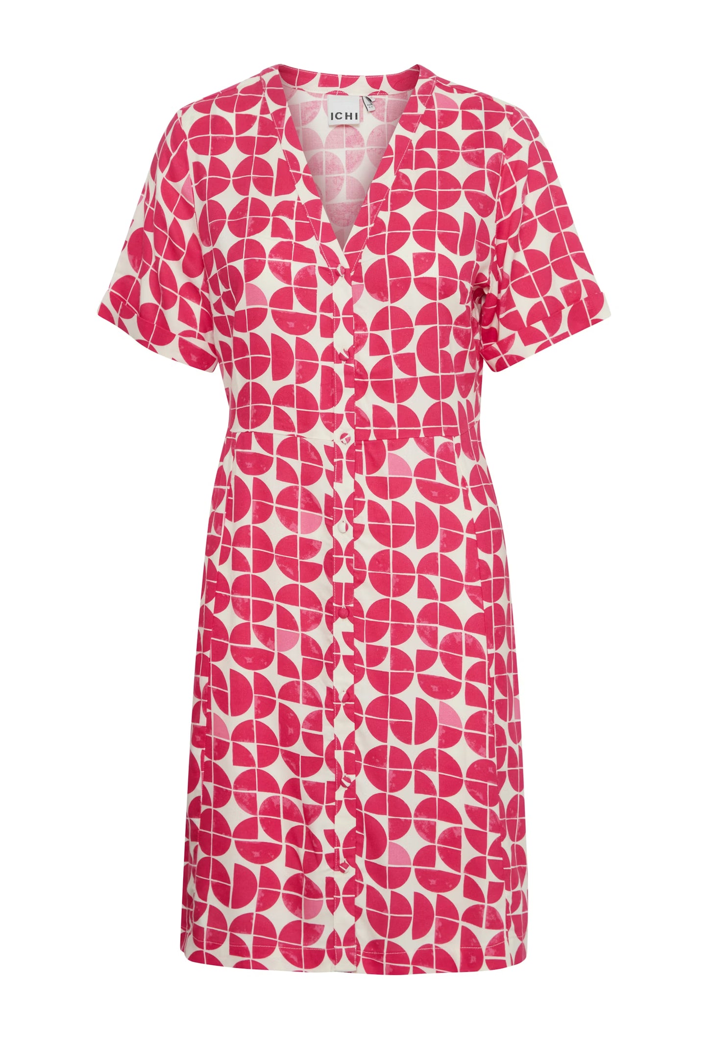 ICHI - IHNASREEN Dress in love potion graphic aop