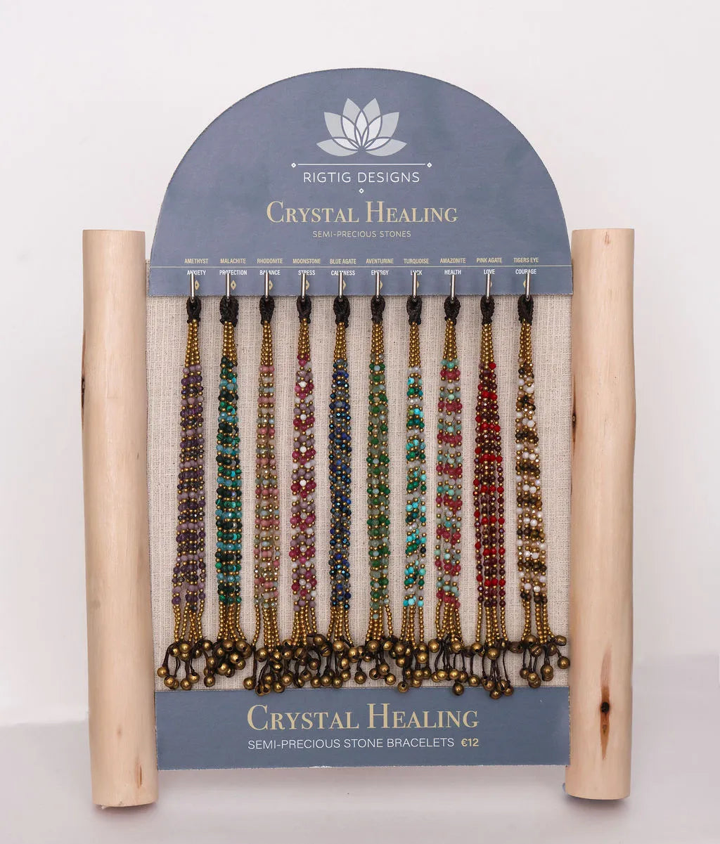Rigtig Stress Crystal Healing Bracelet - Moonstone