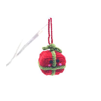 Pebble Knitted Friendly Decoration - Xmas Present