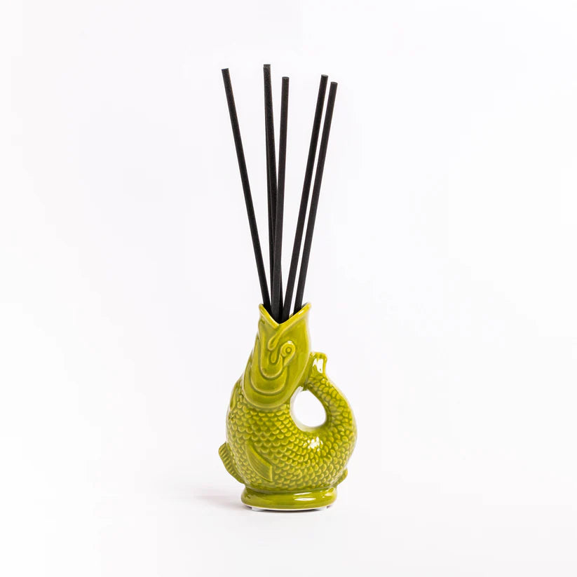 Green Gluggle Fish Diffuser - Thai lime mango