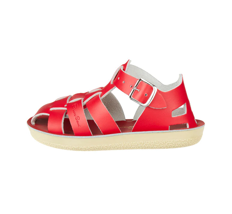 Sun-San Salt Water Sandals - Sharks Red
