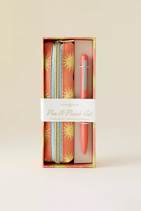 DesignWorks Ink - Sun Pen & Pencil Case Set