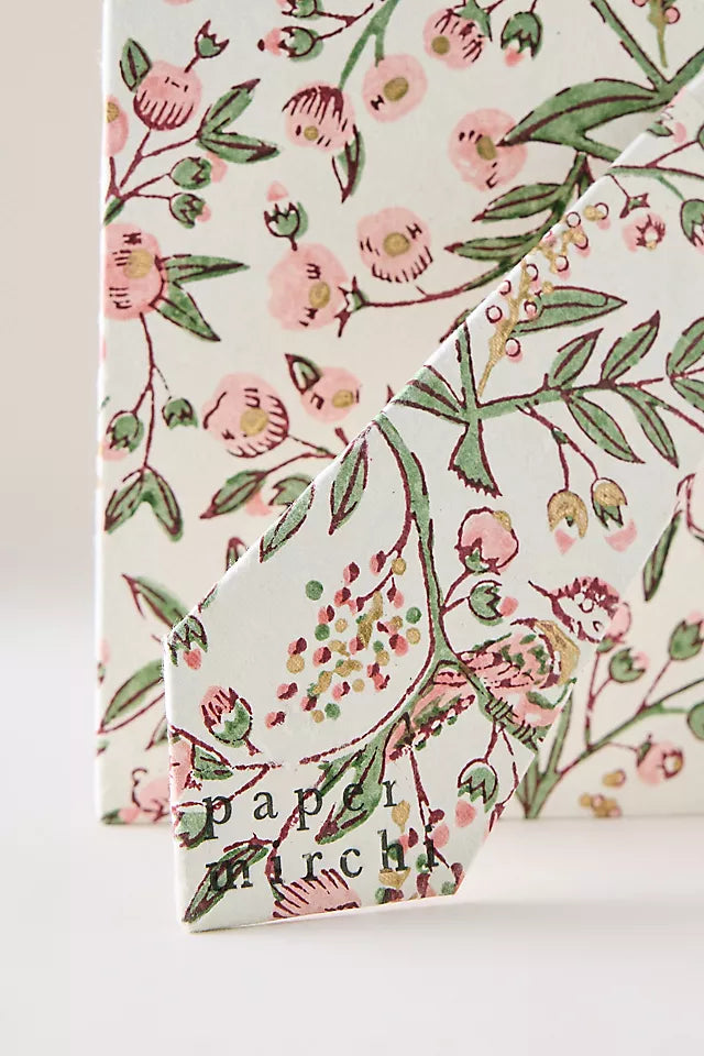 Paper Mirchi - Block-Printed Photo Frame (Pink)