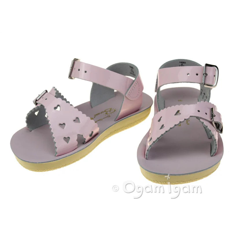 Sun-San Salt Water Sandals - Sweetheart Shiny Pink
