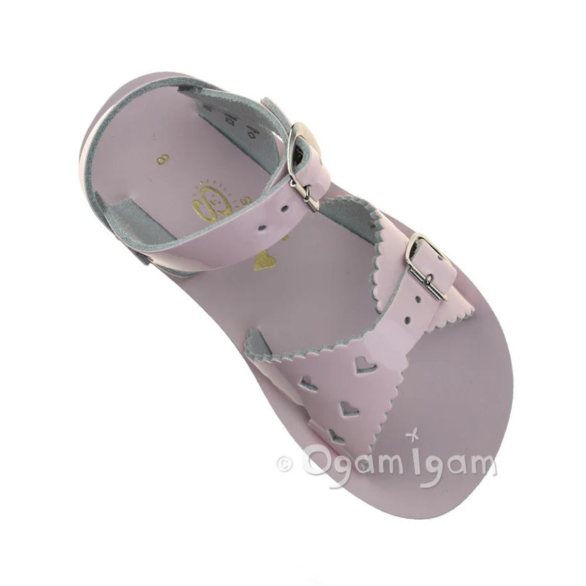 Sun-San Salt Water Sandals - Sweetheart Shiny Pink