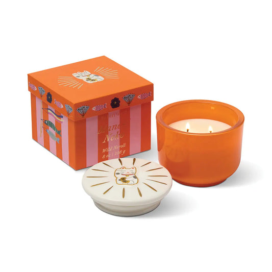 Paddywax - Wild Neroli Maneki Neko 8oz Candle