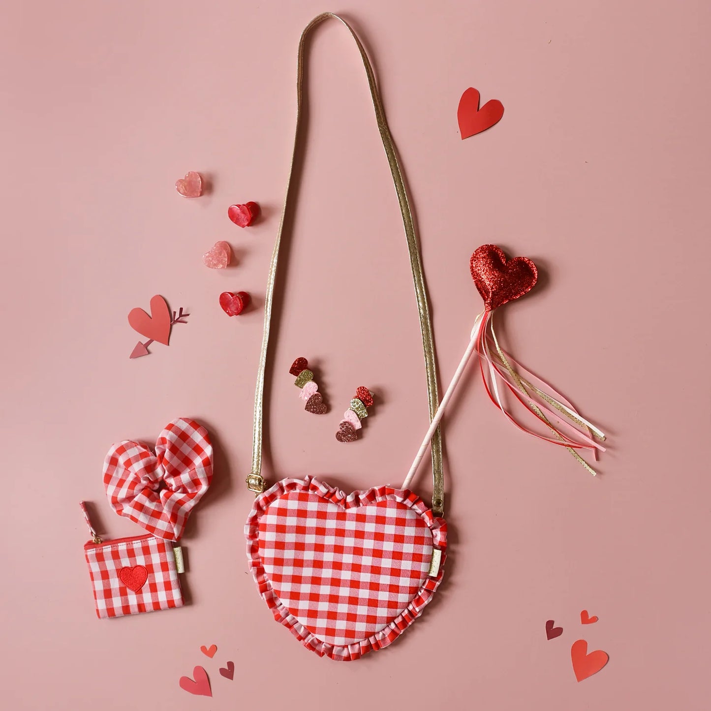 Rockahula Sweetheart Sparkle Bar Clips