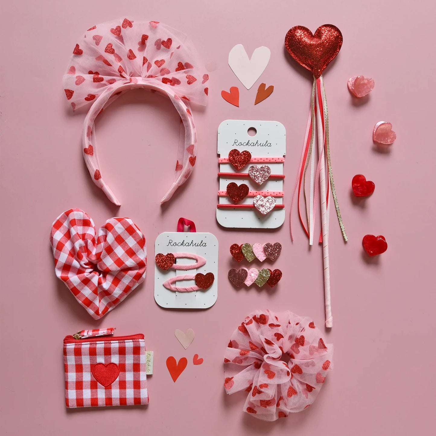 Rockahula Sweetheart Sparkle Bar Clips