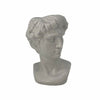 Greek Head Vase Grey - Small
