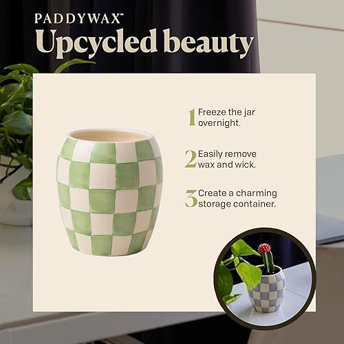 Paddywax Checkmate Scented Candle - Cactus Flower