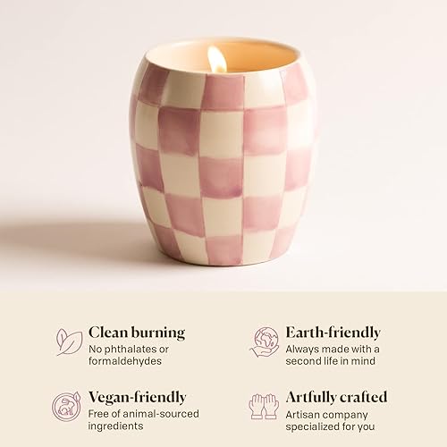 Paddywax Checkmate Scented Candle - Lavender Mimosa