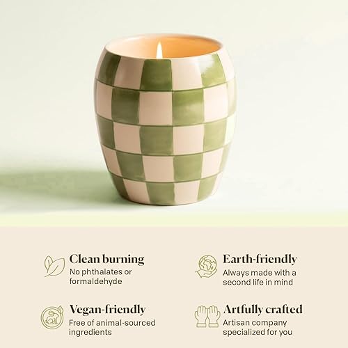 Paddywax Checkmate Scented Candle - Cactus Flower