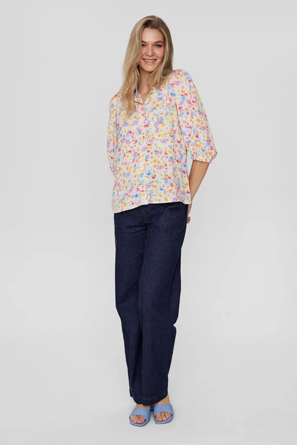 Numph Numilena Shirt - Limelight