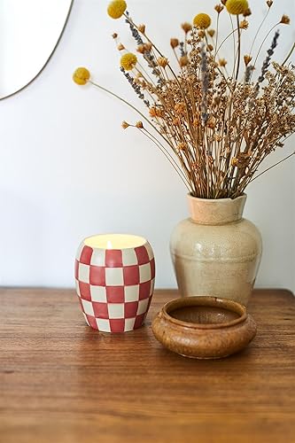 Paddywax Checkmate Scented Candle - Rose + Santal