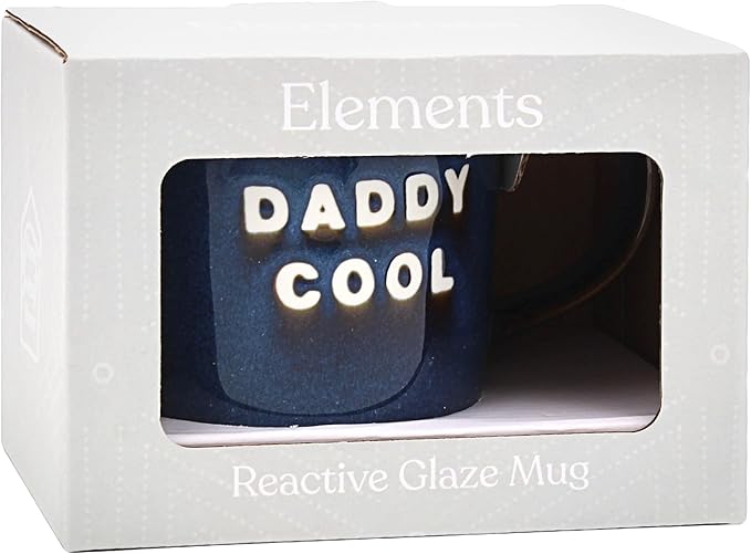 LESSER & PAVEY - Daddy Cool Reactive Glaze Mug Elements