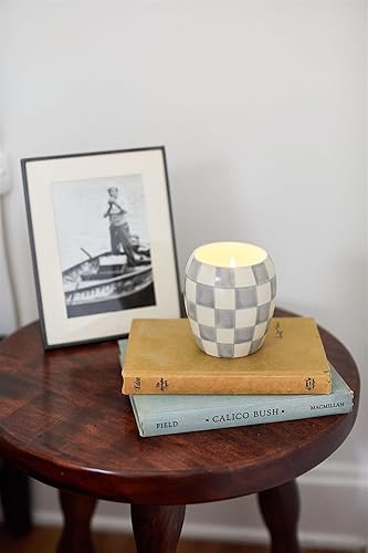 Paddywax Checkmate Scented Candle - Cotton + Teak