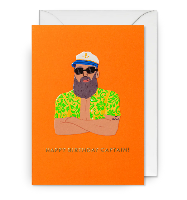 Happy Birthday Captain! Card