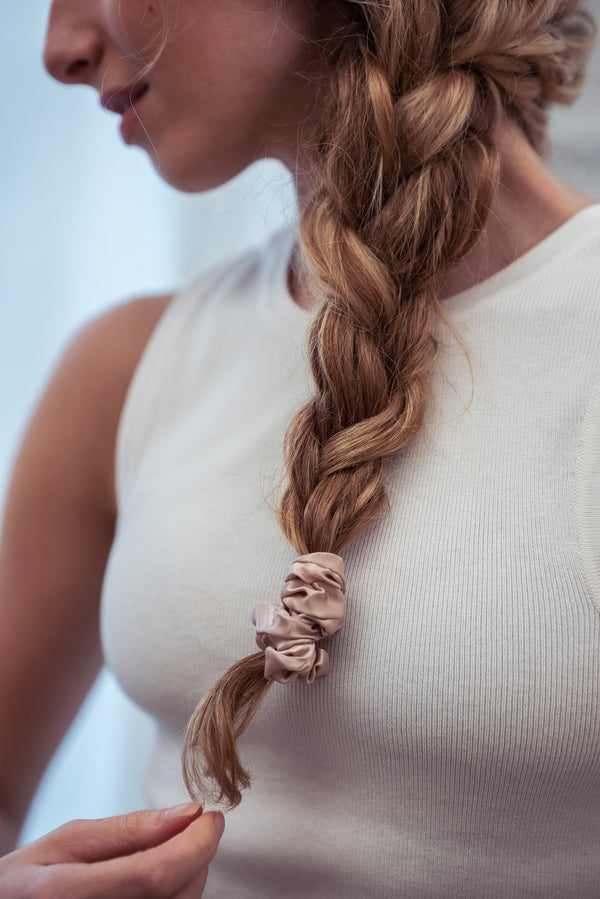 Dreami Scrunchies - Caramel, Champagne, Pink