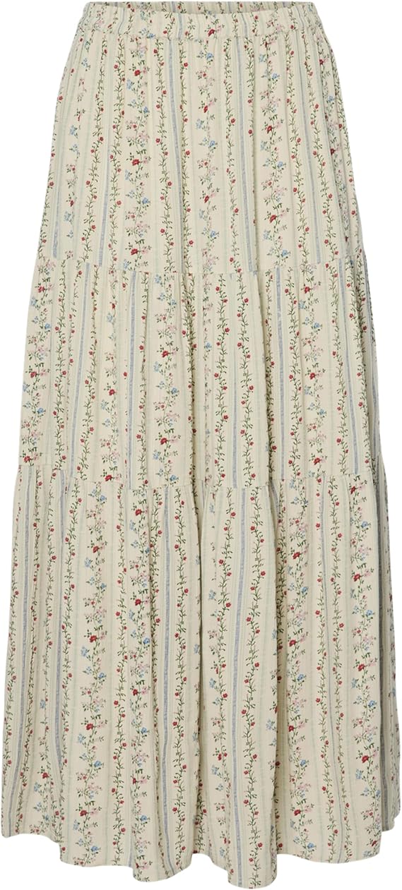 PIECES -  Pctaitlyn Women's Ankle Skirt MW-Ankle Skirt Wvn BC