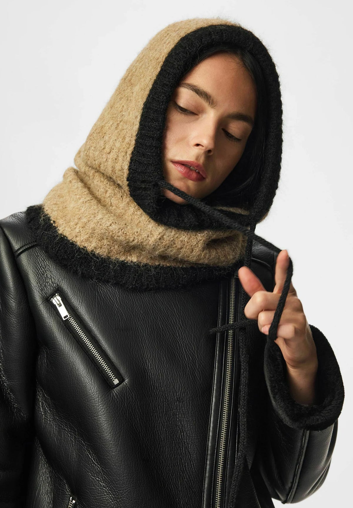 PIECES -  PCNAMBI BALACLAVA NOOS BC