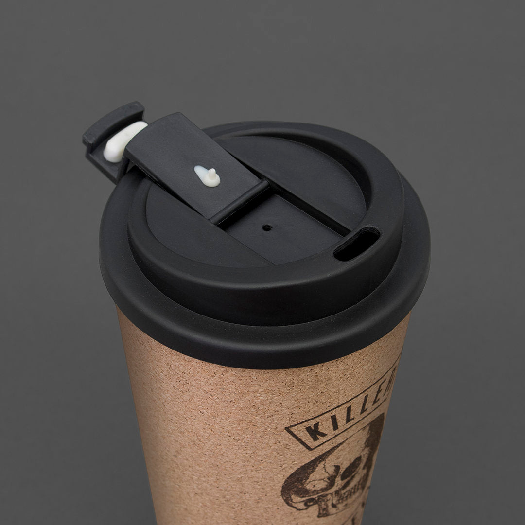 IRON & GLORY - Killer Coffee Reusable coffee cup