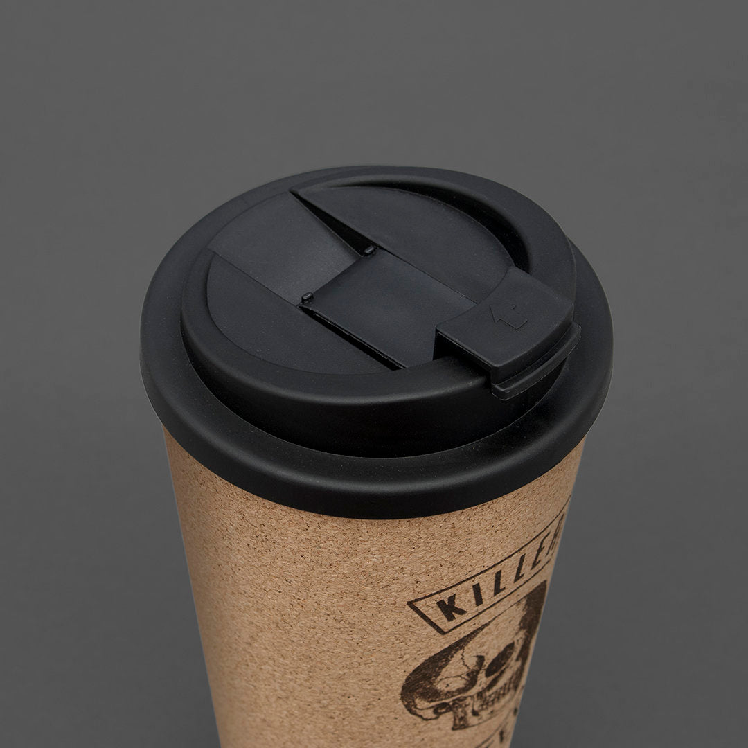 IRON & GLORY - Killer Coffee Reusable coffee cup