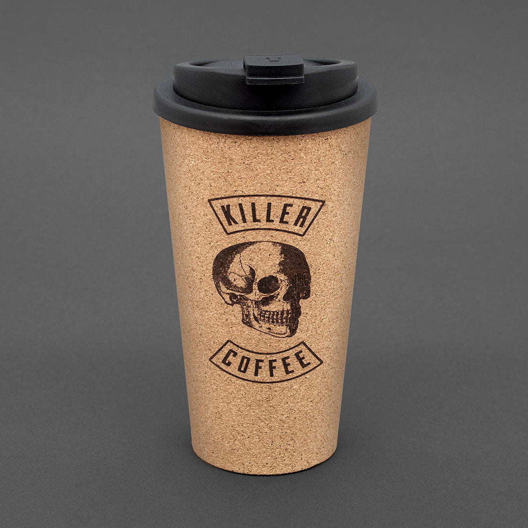 IRON & GLORY - Killer Coffee Reusable coffee cup