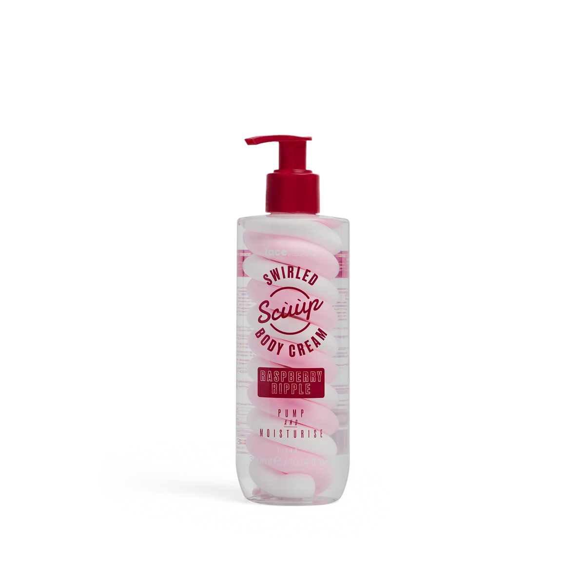 Facefacts-Scủủp Raspberry Ripple Swirled Body Cream